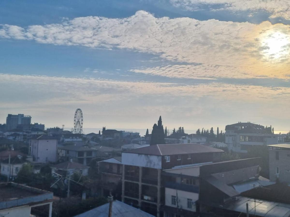 Отель Ахра Гагра Экстерьер фото